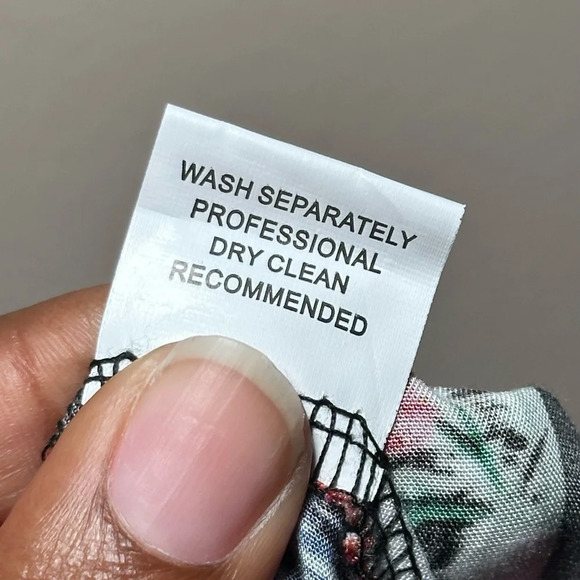 Johnny Was Artsy Floral Long Sleeve High Low Art To Wear Boho Dress Size Large - Picture 7 of 16